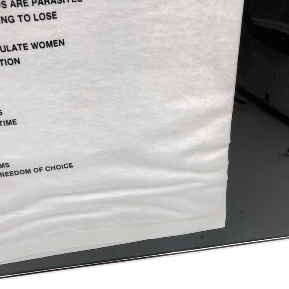 VTG Jenny Holzer Truisms T-Shirt Contemporary Art Size Large Framed in 1989 - Picture 8 of 16